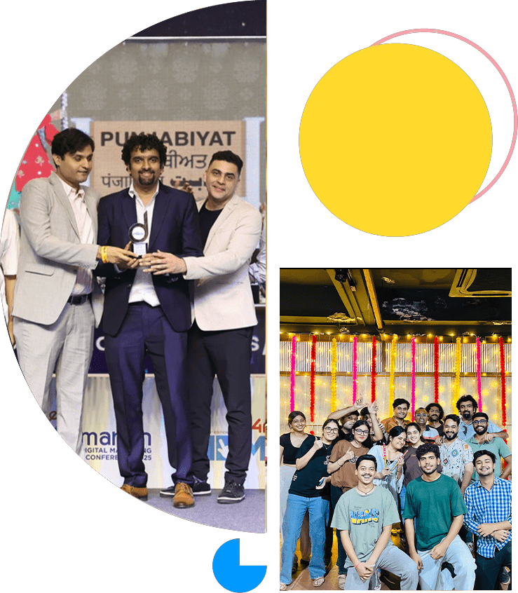 Which Colour you want wins Gold Award at IDMA 2025 for Punjab Grill | Digital marketing and video production | palettes of the pind